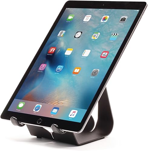 Miniatura 7 de Thought Out Simplex Steel Stand Negro - Fabricado en Estados Unidos - Compatible con Apple iPad