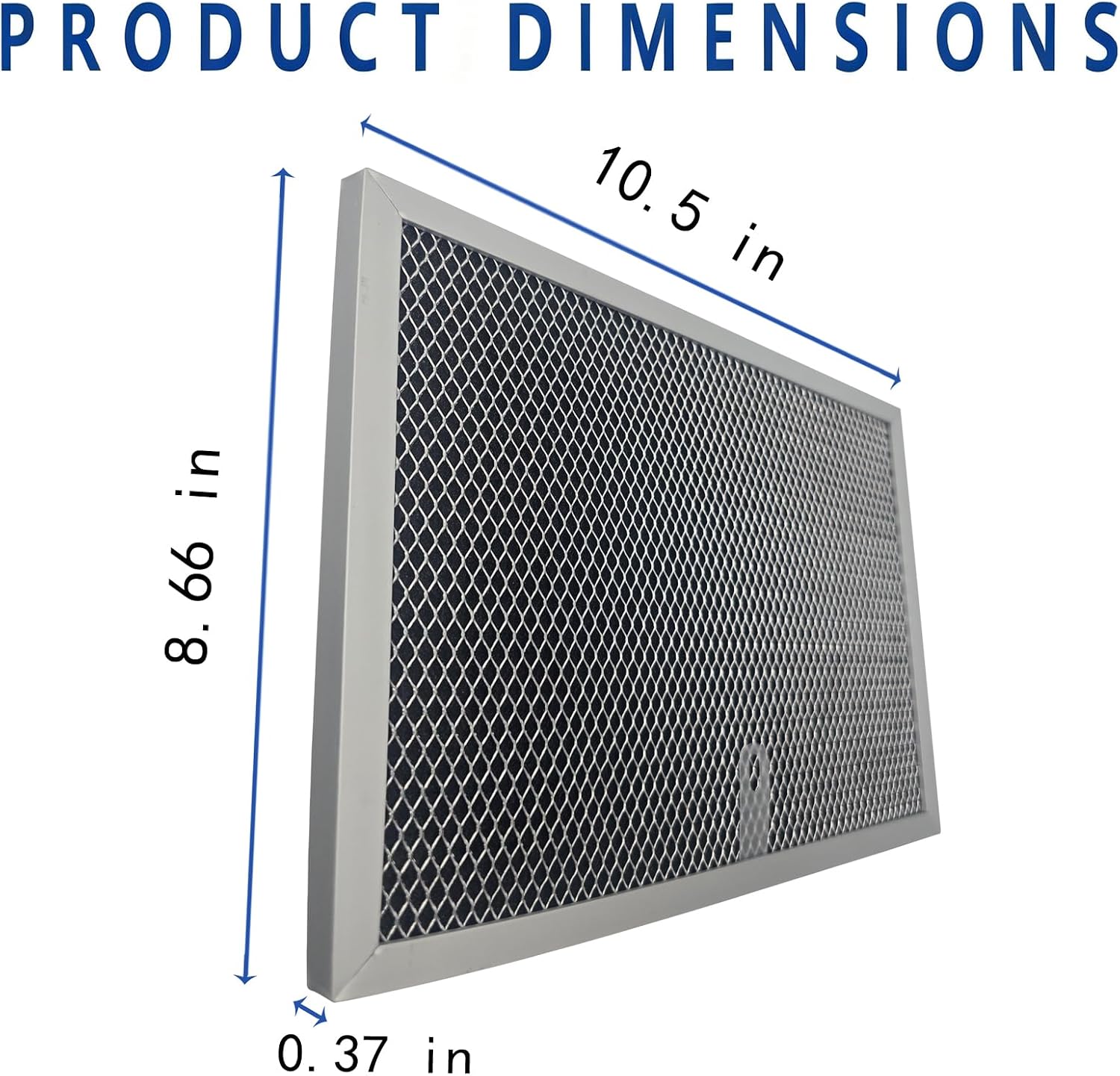 Charcoal Filter for Nutone Range Hood, Replacement Compatible with Models RLX6100, SL6200H, RL6200, SM6500