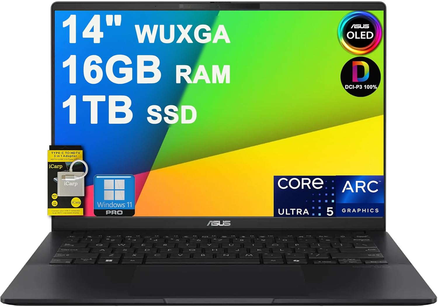 ASUS Vivobook S 14 Laptop for Creator Designer Business Professional Lightweight…