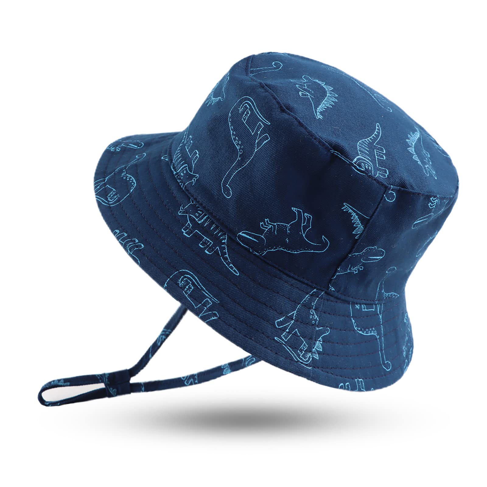 XIAOHAWANG Baby Boy Sun Hat Infant Toddler Dinosaur Bucket Hats Summer Baby Boys Beach Caps — view 10