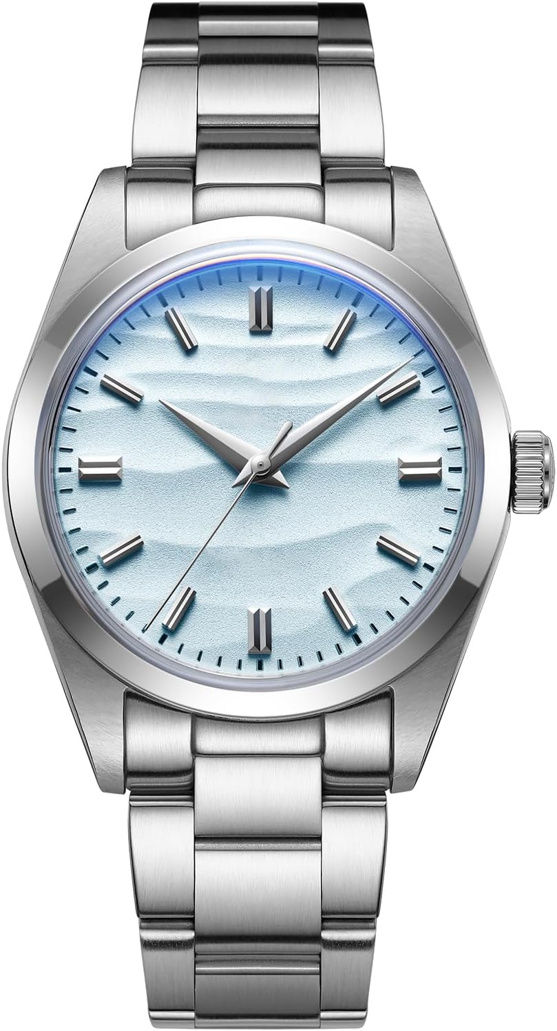 Watches for Men Quartz Analog 100 M Waterproof Men's Fashion Stainless Steel Watches AD2030 Without Logo