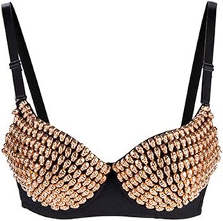 reggiseno dorato