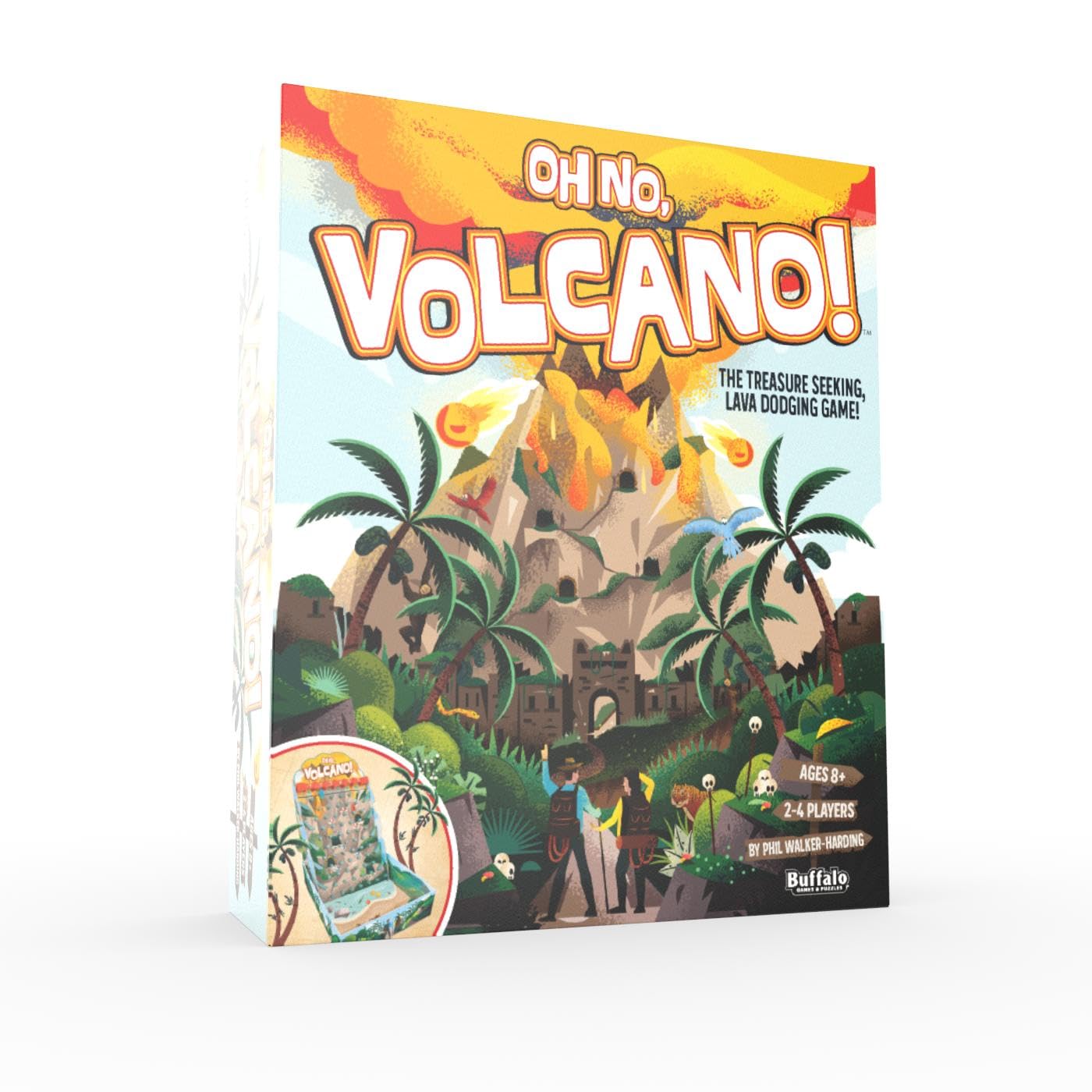 Amazon.com: Oh No, Volcano by Phil Walker-Harding - New Family