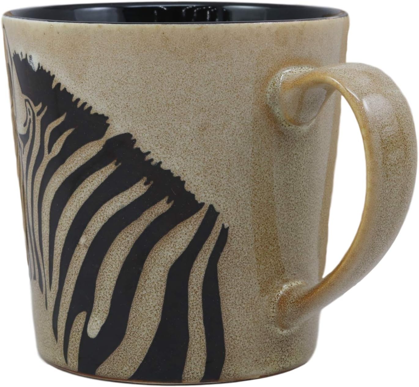  | Ebros Ceramic Animal Totem Spirit Zebra Horse Print Drinking Beverage Mug 16oz Drink Coffee Cup Safari Themed Glazed Earthenware Kitchen And Dining Accessory Decor For Zebras Wildlife Animals: Plates
