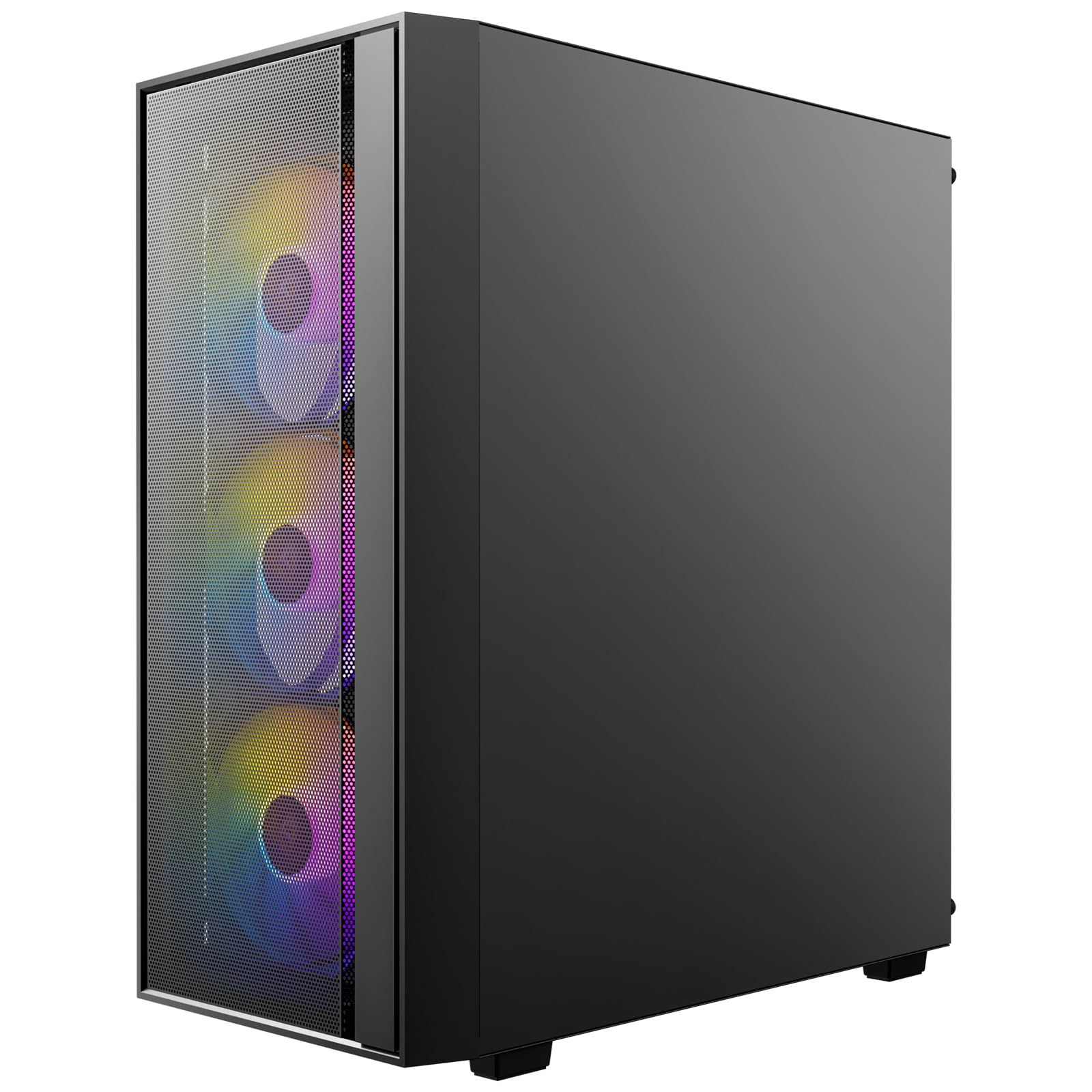 ANTEC AX65 ARGB - Caja para PC Torre Midi Gaming ATX, Color Negro