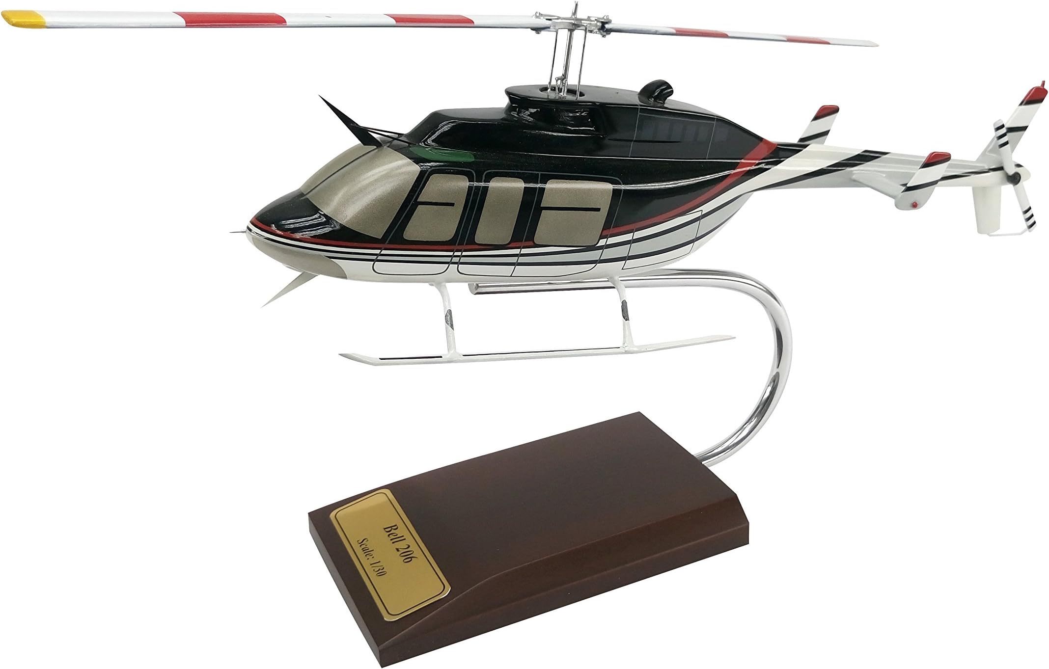 Executive Series Models Bell 206L4 Helicopter (1/30 Scale)