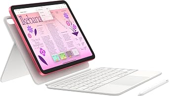 Apple iPad (10th Generation): with A14 Bionic chip, 10.9-inch Liquid Retina Display, 64GB, Wi-Fi 6, 12MP front/12MP Back Camera, Touch ID, All-Day Battery Life Blue