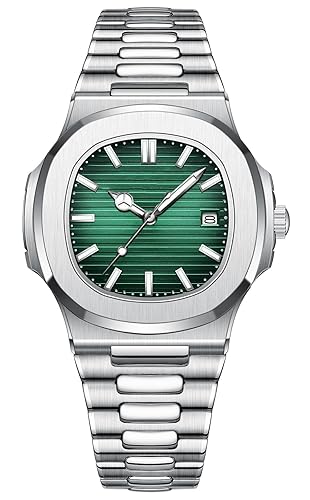 Men Quartz Movement Watch Waterproof Luminous Men's Watch, Stainless Steel Strap Business Watches