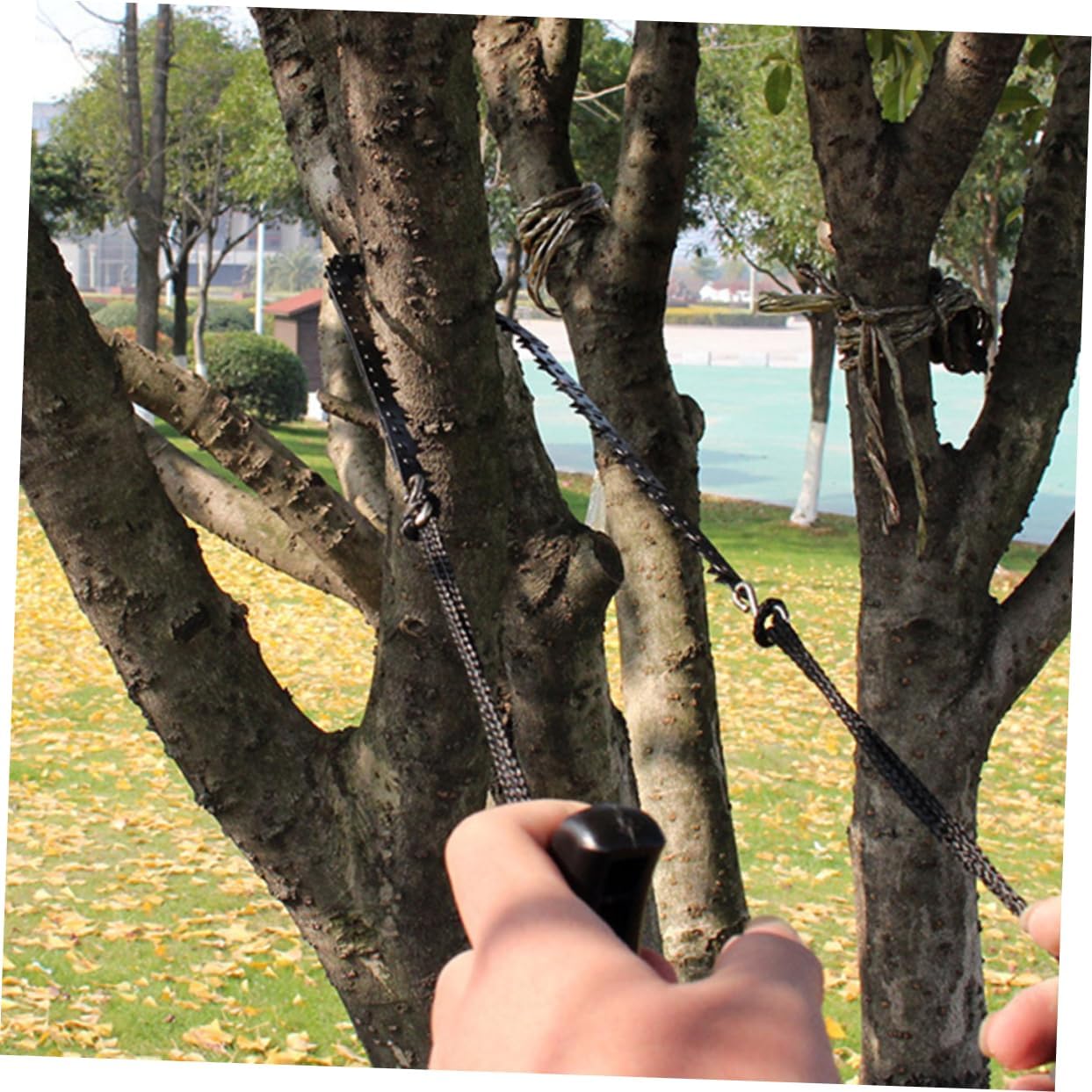 Eco-friendly Outdoor Chain Saw Portable for Garden Logging Hiking Survival Safe Smooth Operation