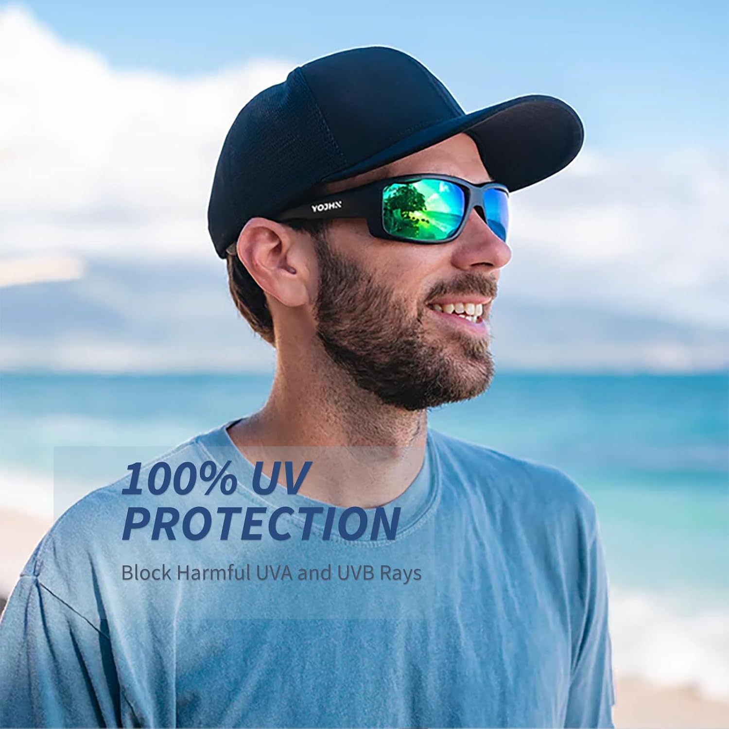 Floating Polarized Fishing Sunglasses for Men Women UV Protection Kayaking Boating Surfing Water Sports Glasses