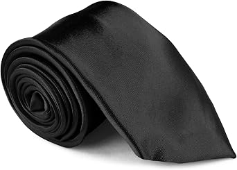 Moda Di Raza Silk Finish Ties for Men, Solid Ties 3 inch Wide, Designer Tie Handmade Ties with Gift Box