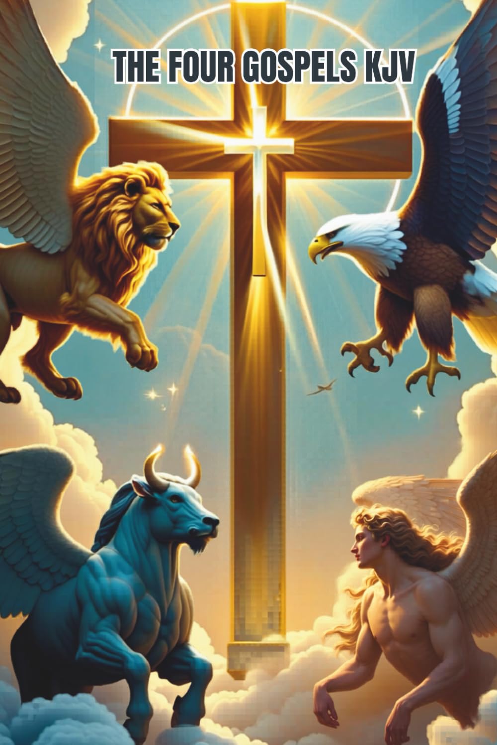 The Four Gospels: Matthew, Mark, Luke, John: King James Version (KJV)