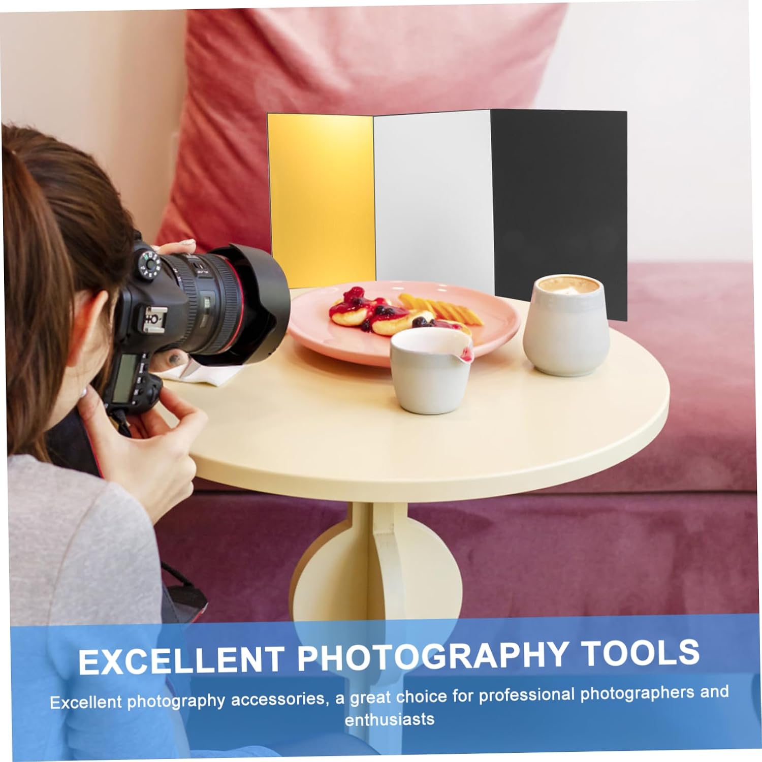 Foldable Photography Reflective Board Cardboard Light Reflected Card