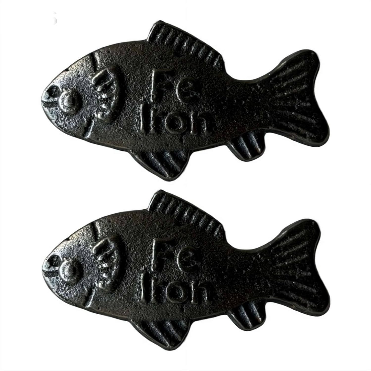 Iron Fish for Cooking Cast Iron Fish for Iron Infused Cooking Natural Iron Supplement for Soups Stews Drinks