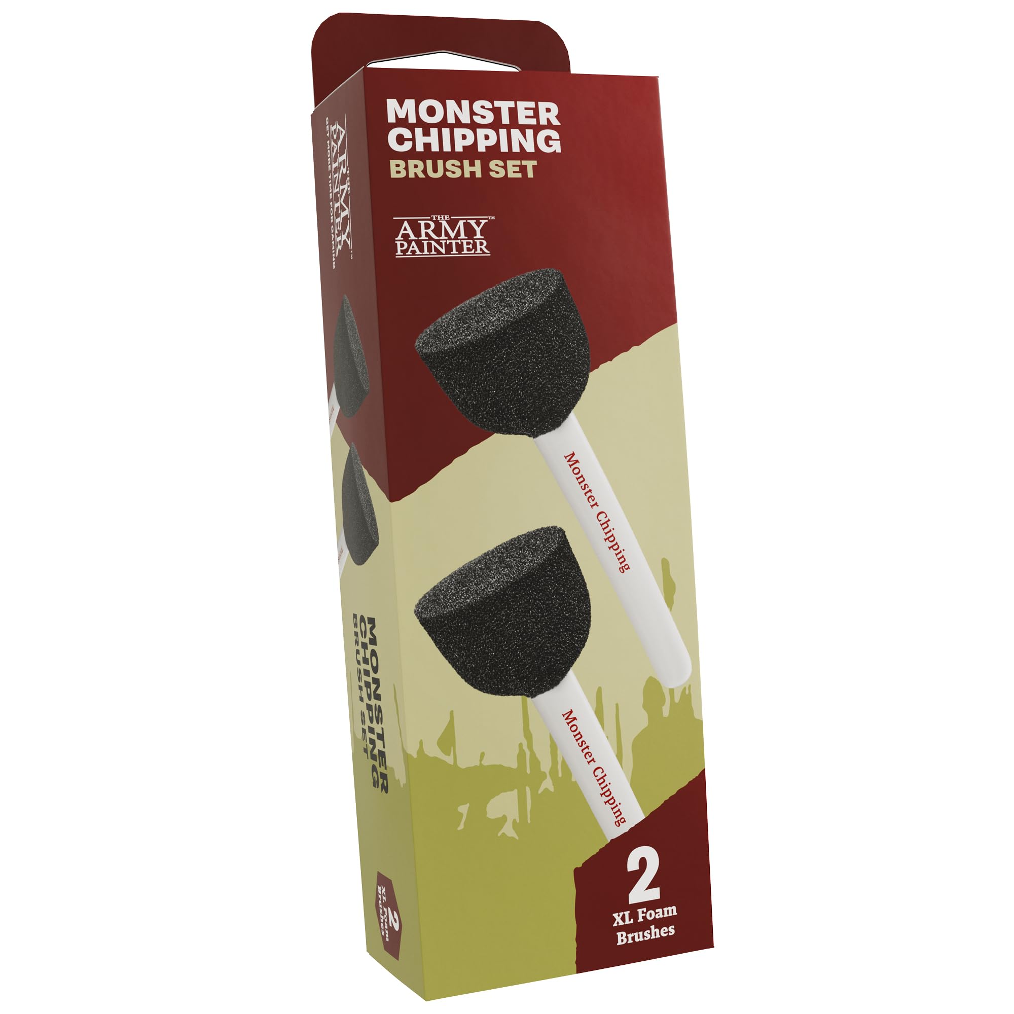 The Army Painter Chipping Brush Set: Monster Edition