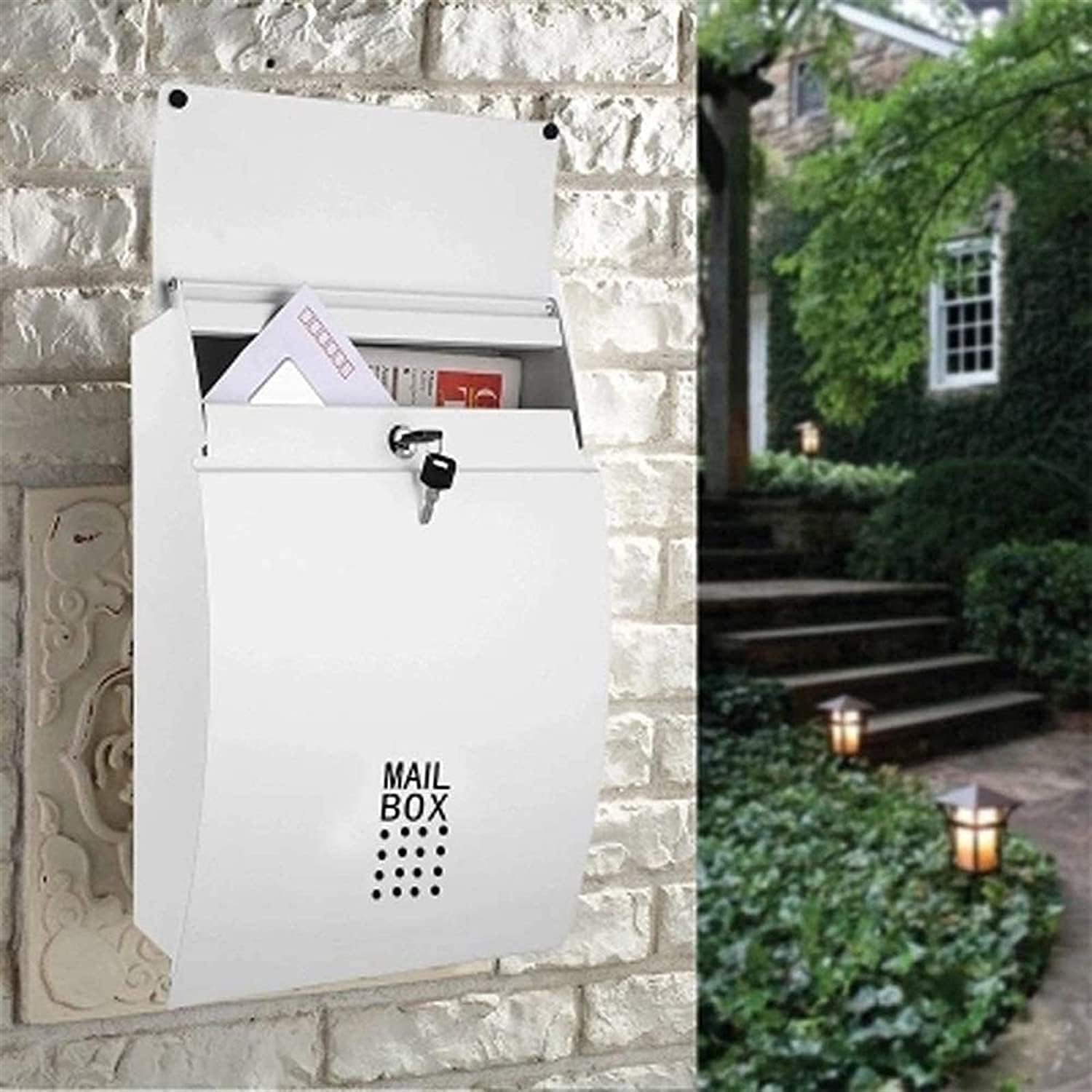 Mailbox WallMount Mailboxes Villa Outdoor WallMounted Mailboxes Home Creative