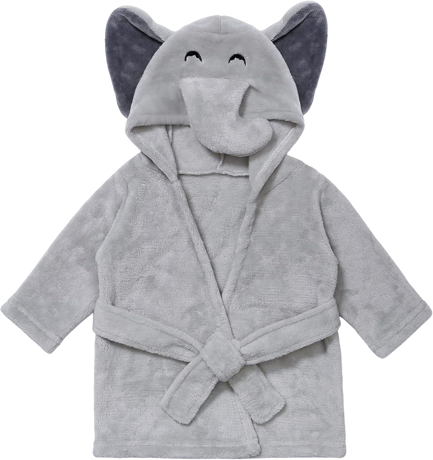 Pro Goleem Unisex Baby-Robe Soft Plush Elephant Hooded Bathrobe for Newborn Baby Gifts, One Size, 0-9 Months: Clothing, Shoes & Jewelry