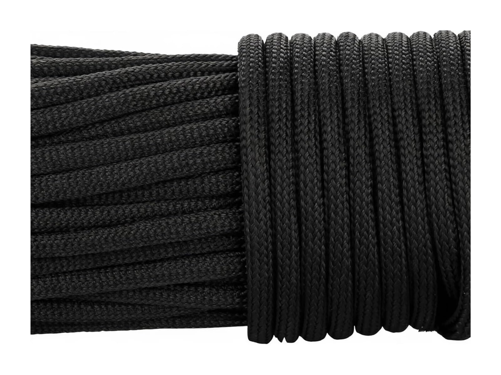Corde A Linge Cordon de Camping en Plein air à 7 cœurs, 4mm, lanière, Accessoires de Tente de randonnée, Bracelet à bricoler soi-même(Dark Green,25 Meter)