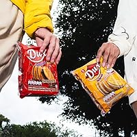 Vista 5 de Dux Sandwich Crackers (paquete de 18) con sabor a crema de queso blanco, Snack Crackers Galletas Dux con sabor a Queso blanco Colombian crakers.