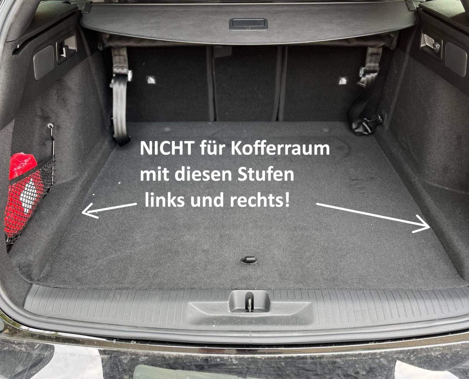 AZUGA Gummi Kofferraumwanne Premium Antirutsch passend für Opel Astra Sports Tourer L ab 10/2022/Peugeot 308 SW Kombi ab 2022 (ohne variablen Boden und ohne Stufe Links und rechts) AZ12000745