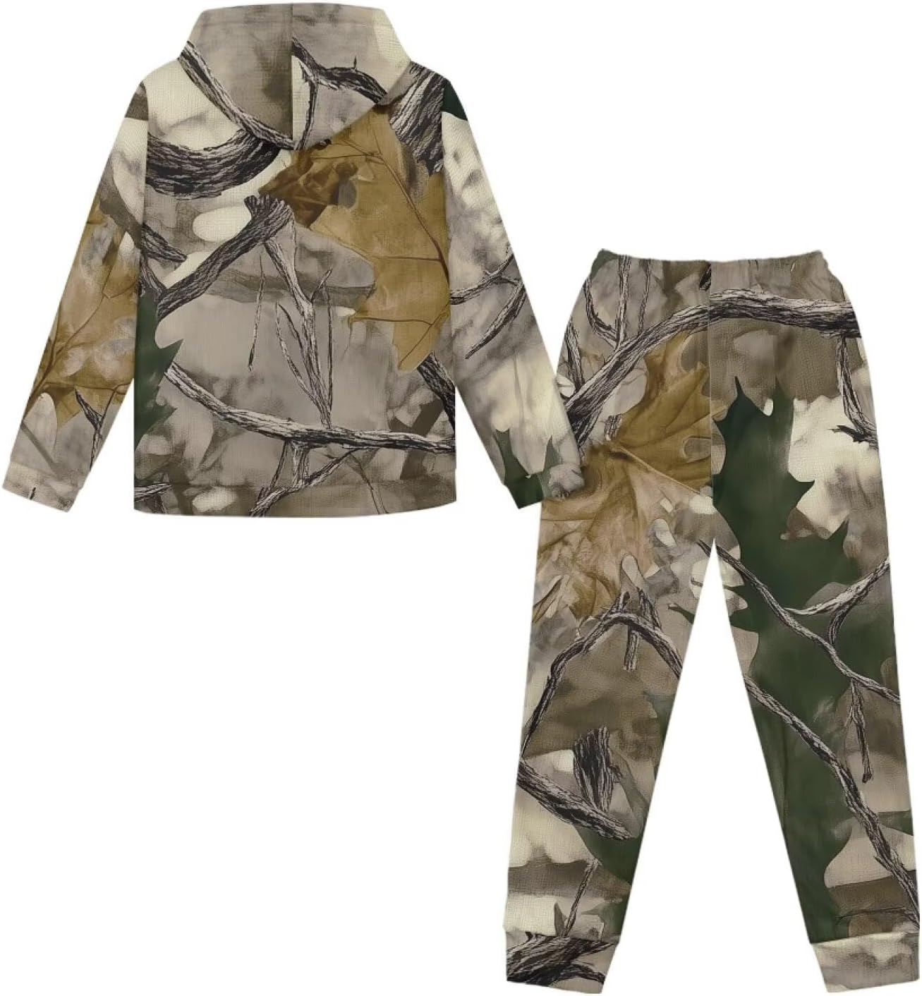 Pensura Kids Sweat Suit Set - 2 Piece Soft Pullover Hoodie and Jogger Sweatpants for Boys Girls