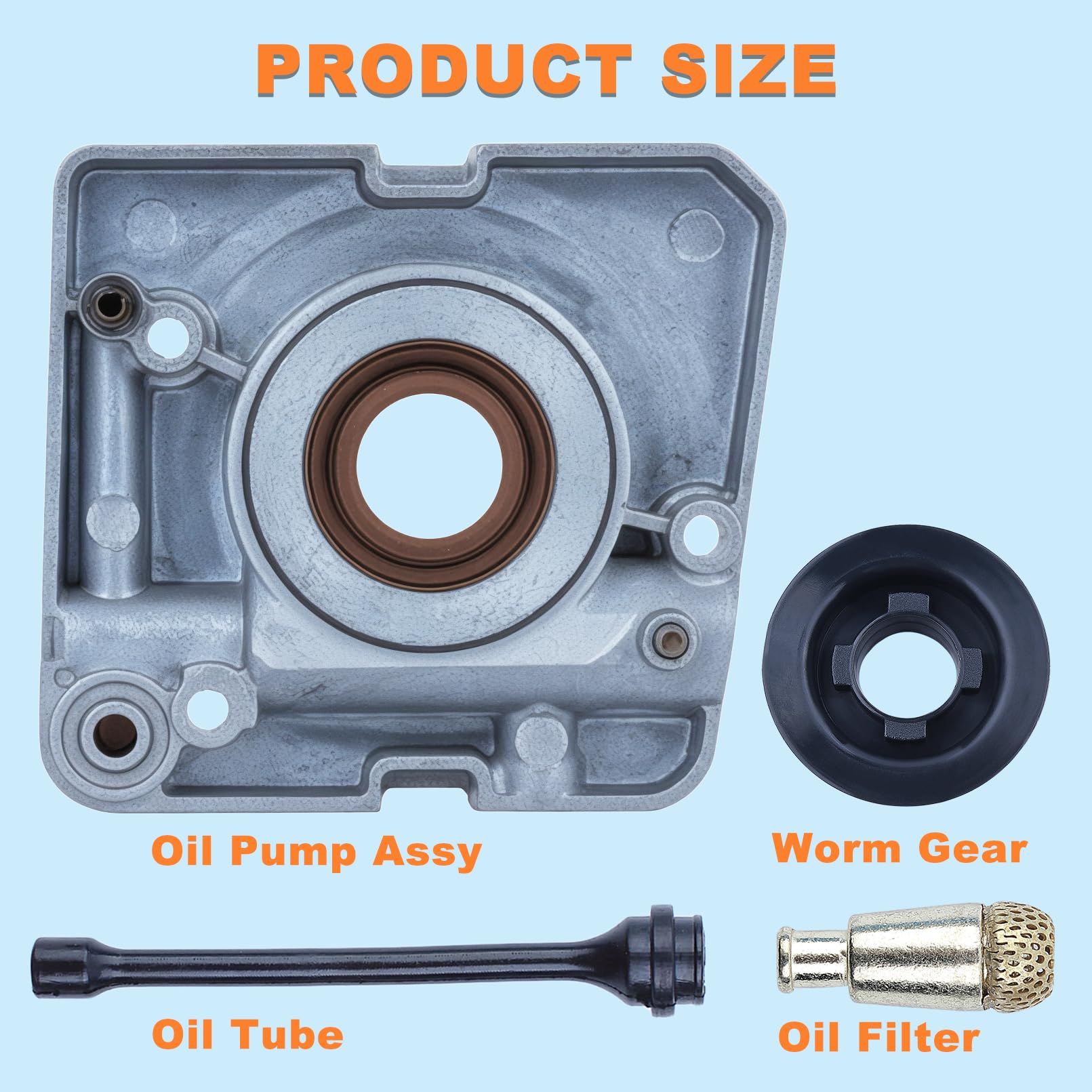 みちゃ Amazon.com: Hyceker 288 Oil Pump Oiler Worm Gear Kit for Husqvarna
