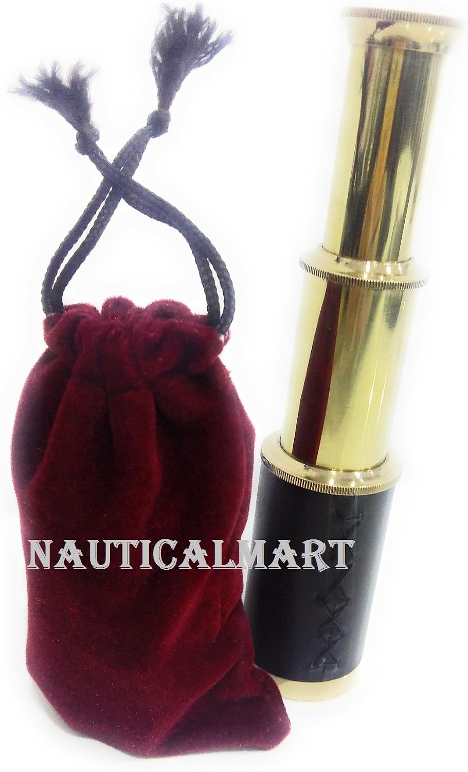 Brass Telescope Hand Held Pirate Spyglass Nautical Marine Collectibles
