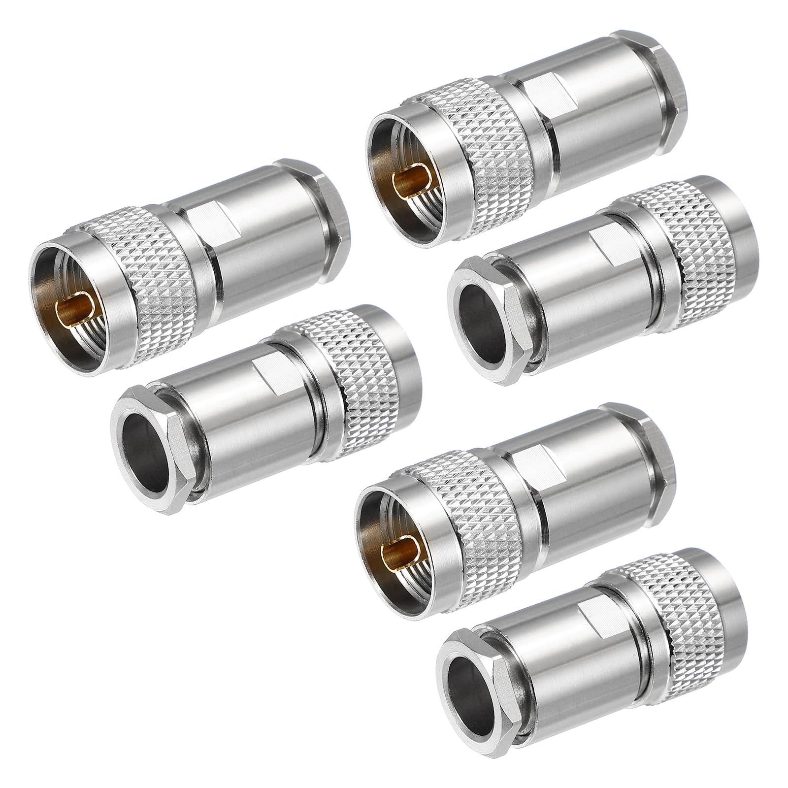 Cable coaxial LMR400 RG8 conector coaxial RF adaptador UHF macho 7