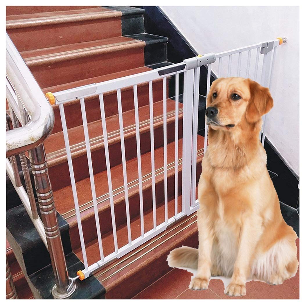 Pet Kojce Dla Niemowląt Brama Bezpieczeństwa Barierki Schodowe Kominek Pet Fence Child Jaźni Zamknięcie Poręczy Staircase-Tralki/90-97Cm
