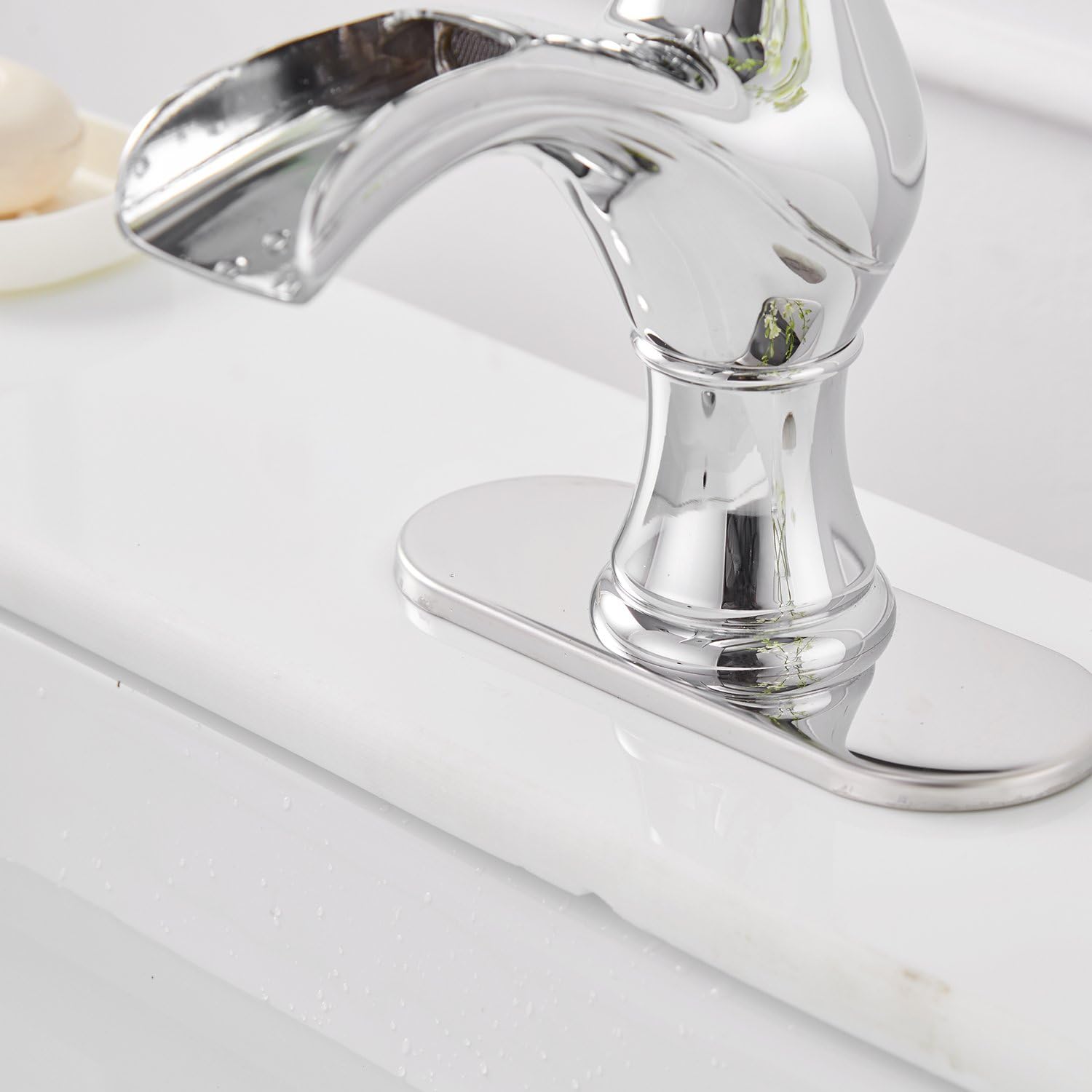 Rеvіеw Greenspring Chrome Bathroom Faucet Single Hole Single Handle Waterfall Spout For Sink Lavatory Commercial Bath Vanity Faucets Deck Mount Brass Basin Mixer Tap Supply Line Lead-Free Uр Tо 60% оƒƒ Greenspring Chrome Bathroom Faucet Single Hole Single Handle Waterfall Spout For Sink Lavatory Commercial Bath Vanity Faucets Deck Mount Brass Basin Mixer Tap Supply Line Lead-Free