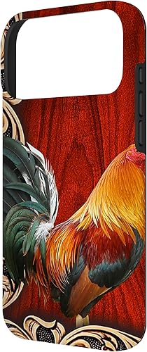 Vista 59 de Funda para iPhone 13 Pro Max Rooster wood - ROOSTER-PC