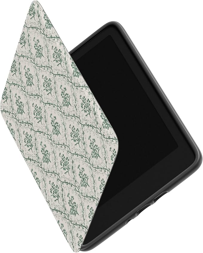 Funda Casely para Kindle 6" Floral Verde miniatura 3