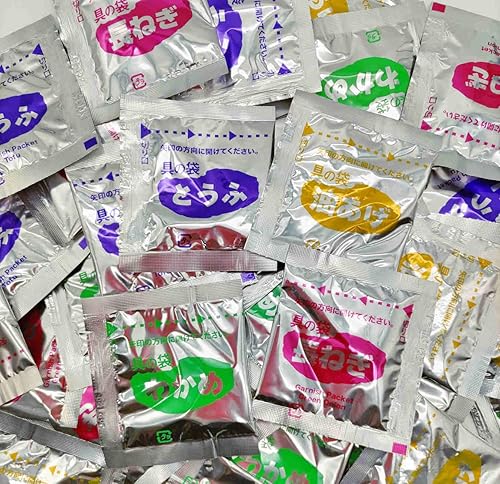 Miniatura 4 de Marukome - Paquetes de sopa instantánea de miso, paquete económico bajo en sal, 72 porciones (Wakamecebolla verdetofutofu frito x 18 cada uno)