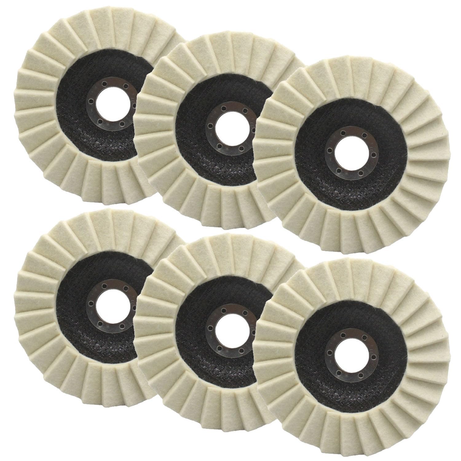 Dischi per lucidatura 125 mm x 22,2 mm per levigatrice angolare