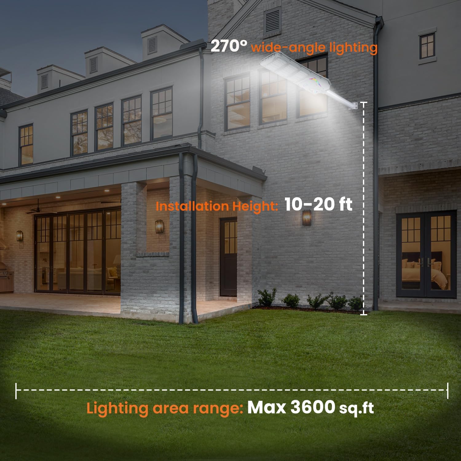 Solar Street Light for Outside, 6500K Super Bright LEDs, Dusk to Dawn Solar Flood Light with RGB Ambient Lights Motion Sensor, Waterproof Security Lights with Remote Control for Yard, Sports Court Solar Street Light for Outside, 6500K Super Bright LEDs, Dusk to Dawn Solar Flood Light with RGB Ambient Lights Motion Sensor, Waterproof Security Lights with Remote Control for Yard, Sports Court
