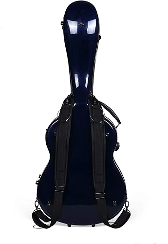 Miniatura 2 de Crossrock Air Carbon Dreadnought - Funda para guitarra acústica Carcasa 100% de fibra de carbono, bloqueo TSA, correas de mochila, funda protectora