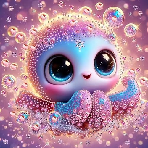 Vista 7 de FONYANE Kit de manualidades de mosaico de animales para niños, juego educativo de bricolaje con 18 animales coloridos, actividades creativas