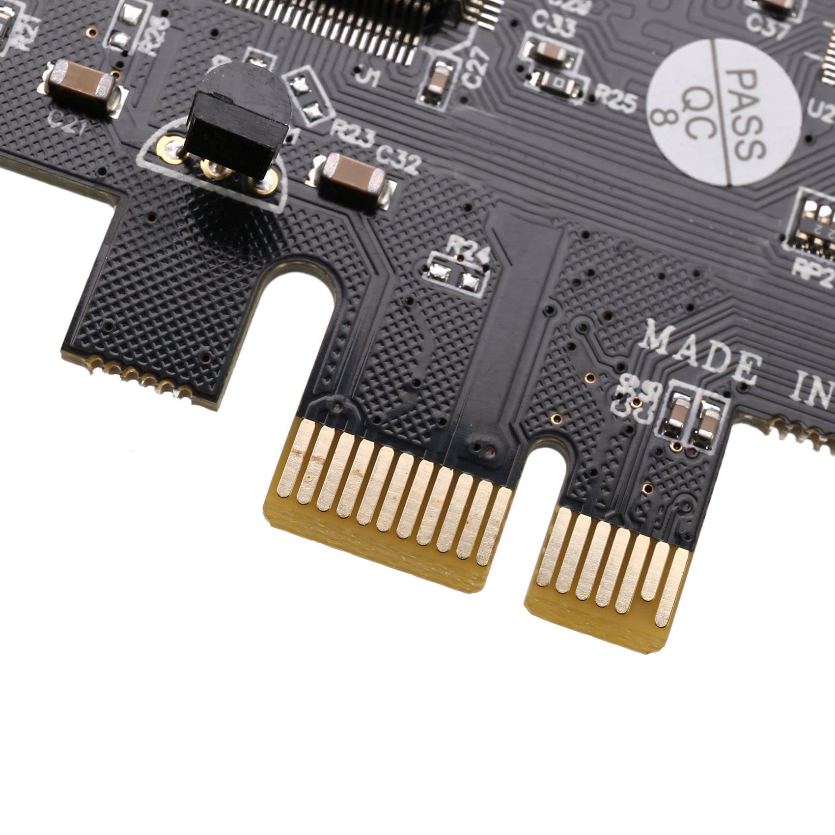 ANTIOCH Scheda audio PCIe PCI-E X1 CMI8738 Chip 32/64 bit Scheda audio Stereo 5.1 Canali Scheda audio integrata Desktop per PC