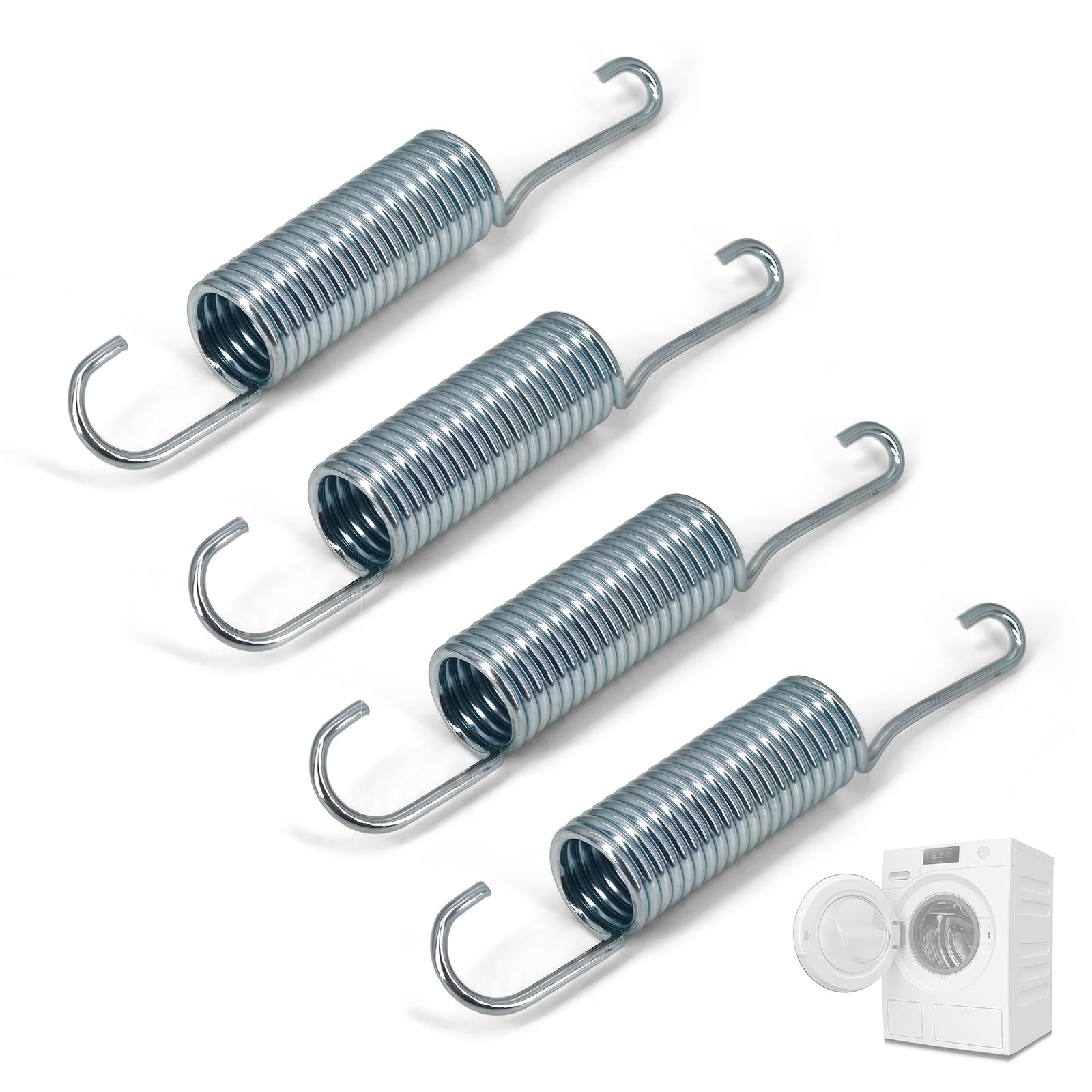 Ressorts de suspension pour tambour Miele - Solution anti-vibration machine à laver 160mm