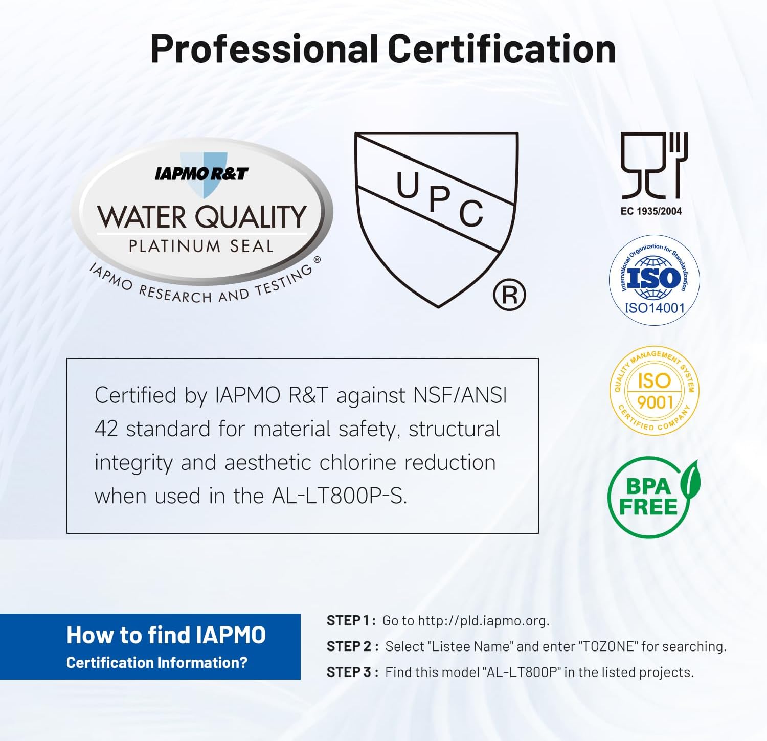 AQUALINK RWF3500A Replacement for LT800P Kenmore 469490 with Air Filter LT120F, 469490, WS620A, LSC22991ST, LSXS26366S, ADQ73613401, LSXS26366D, LUPXS3186N, LSXS26386S LMXS30776D