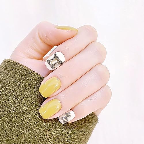 Miniatura 5 de WOKOTO 24 dijes dorados del zodiaco para uñas de arte de uñas, dijes del zodiaco 3D para uñas acrílicas, joyas de uñas y diamantes de imitación de