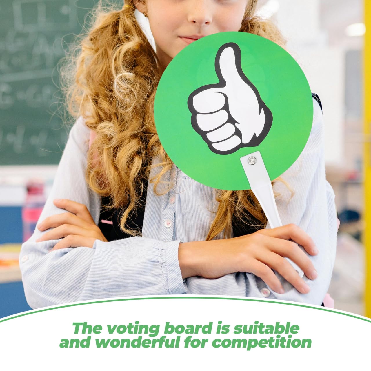 10 Piezas De Paletas De Votación Reutilizables Verde Y Rojo Tablero Votación Para Aula Herramientas Interactivas Para Profesores Y Eventos Educativos