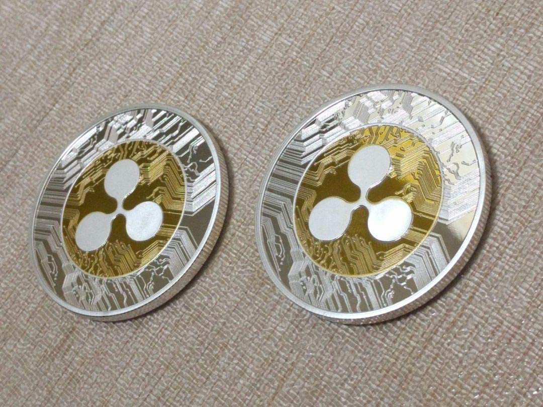 Amazon.co.jp: 【】リップル xrp 仮想通貨 暗号資産 レプリカコイン２枚セット : おもちゃ
