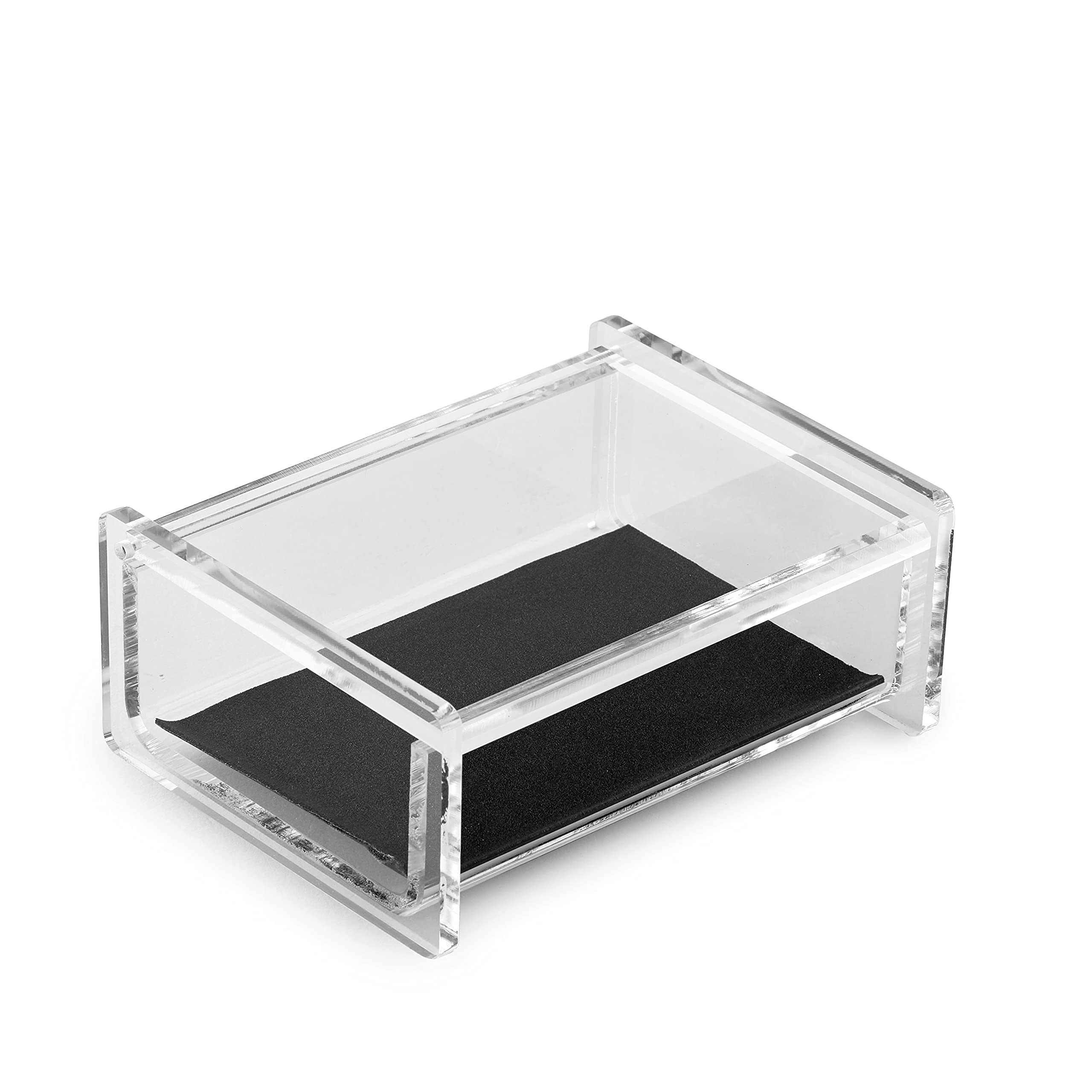 Huang Acrylic Clear Acrylic Small Hinge Lid Catch All Box 1