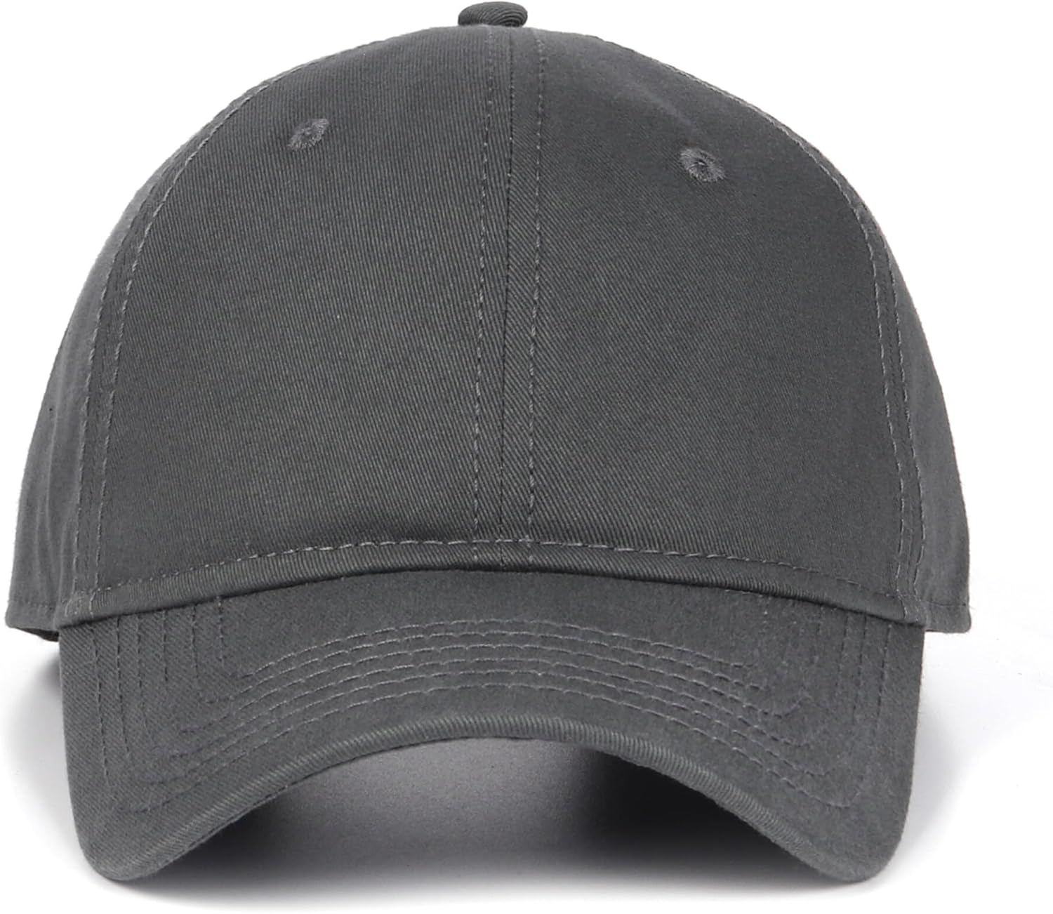 Zylioo XL XXL Oversize Baseball Cap, 100% Cotton Adjustable Dad Hat for Big Heads 23.5"-25.5", Soft Crown Large Size Cap - Image 9