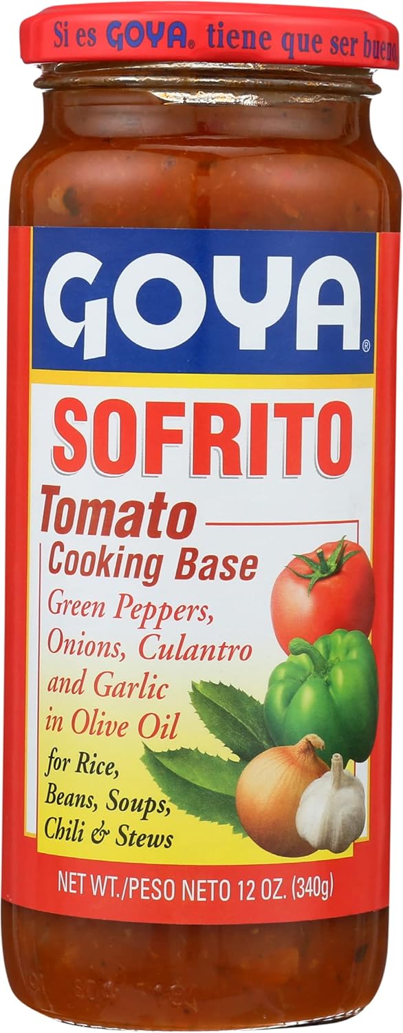 Goya Sofrito Tomato Cooking Base, Vegetarian, 12 Ounces (Pack Of 24)