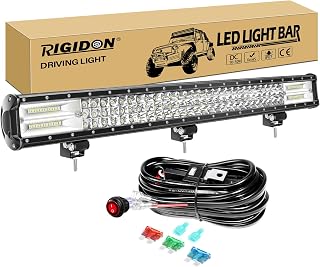 RIGIDON 28 Zoll 70cm 396W led lichtleiste 4x4 kfz mit 12v kabelbaum kit