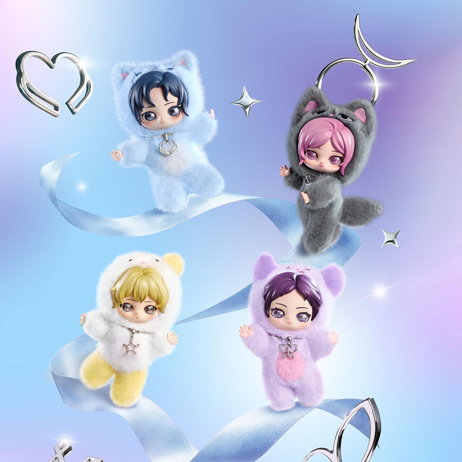 Amazon.co.jp: 【POP MART 公式ストア】aespa Fluffy Club シリーズ