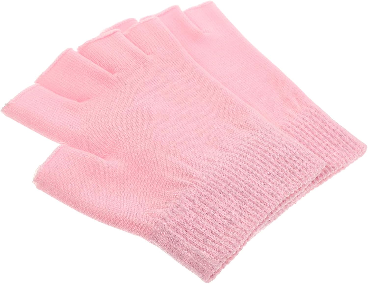 Moisturizing Gel Gloves for Dry Hands 1 Pair Lightweight Yarn Hand Spa Gloves with Touchscreen Hydrating for Autumn Winter