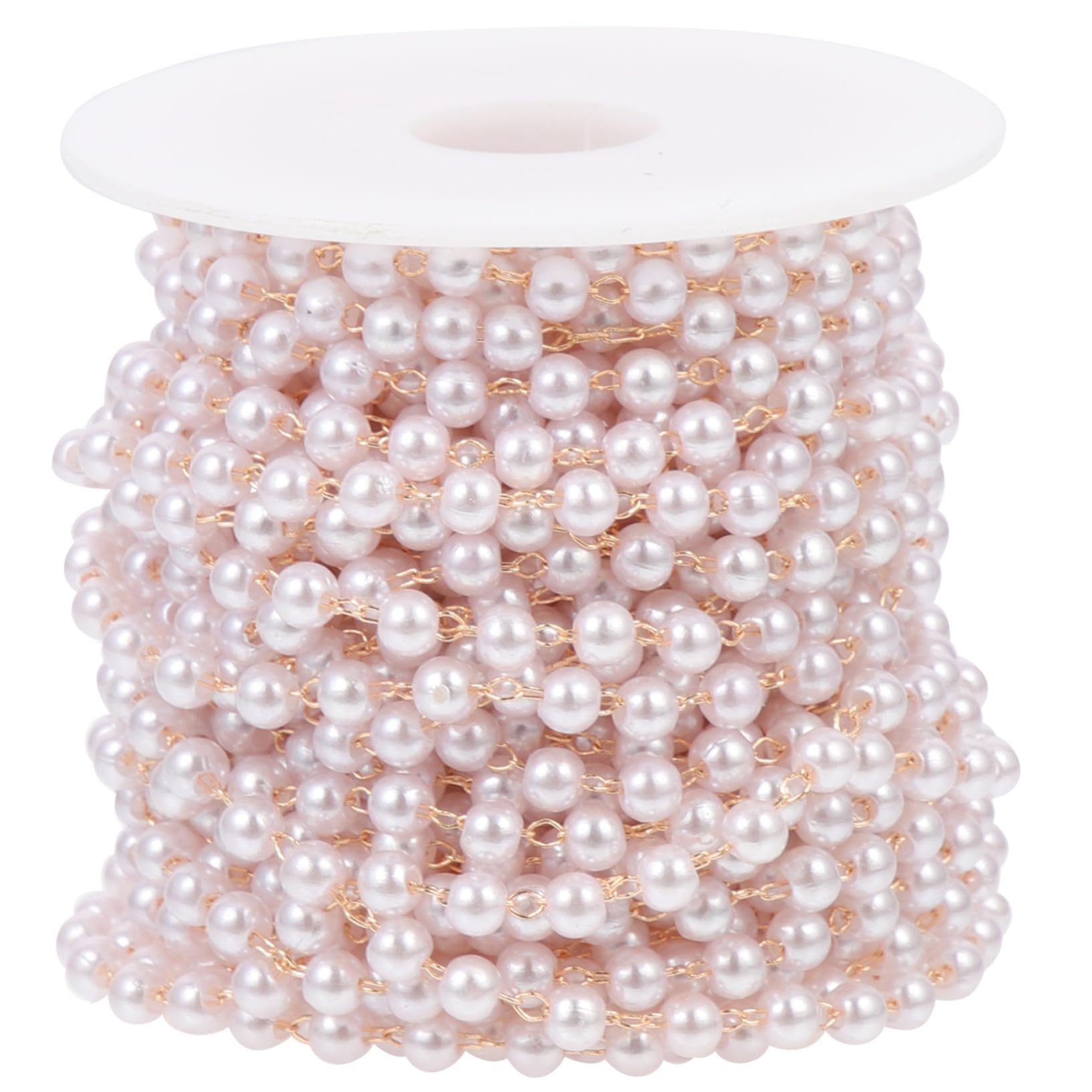 Cadena de perlas de imitación para manualidades y decoración de tocados Ipetboom 8